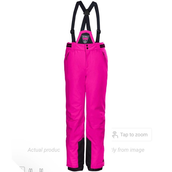 Kids Pink Overalls - Picture 2 of 8